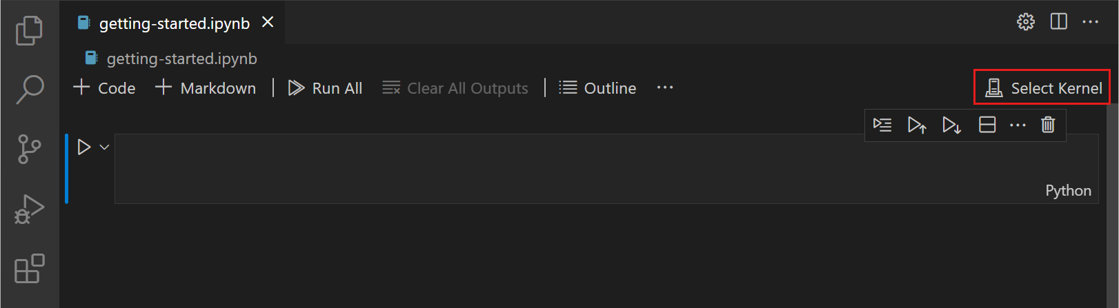 Selecting a kernel